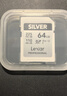 雷克沙（Lexar）64GB SD存储卡 U3 V30 佳能索尼富士尼康相机高速SD卡 读225MB/s 写110MB/s 4K超清录制 SD银卡 实拍图
