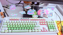 GANSS 3104TPro/3087TPro/3108TPro客制化机械键盘104键高斯三模RGB无线键盘蓝牙有线插拔办公游戏键盘 3104TPro白色【GASKET结构】三模RGB KTT晶粉轴（ 实拍图