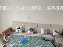 南宜 沙发实木沙发冬夏两用小户型现代中式转角贵妃款拉床款客厅家具 【拉床款64cm/位】四人位+贵妃 海绵坐垫 实拍图