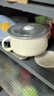 COOKSS儿童碗宝宝吃饭碗辅食碗1-3岁以上316不锈钢防摔吸盘碗带盖 实拍图