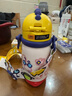 babycare儿童水杯6个月以上宝宝霸王龙不锈钢保温杯上学450ml-新旧款混发 实拍图