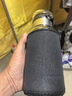 【送杯套】大容量加厚玻璃杯子便携杯茶水分离带杯套泡茶水杯 透明 1000ml吨吨桶 1只装 实拍图