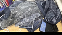 雨航（YUHANG）电动车雨衣电动车专用电瓶车雨披带镜套藏青色3XL 实拍图