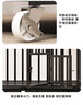 访客 浴帘 优质涤纶加厚免打孔浴室防水隔断帘 柯基款1.8-2米带挂环 实拍图
