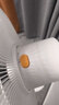 美的（Midea）【闪拆系列】一键闪电拆装直流变频家用语音电风扇一级能效轻音落地扇大风力卧室立式电扇SDJ30BC 实拍图