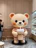 玻璃钢卡通雕塑定制公仔现货彩绘人物模型商场美陈摆件生产厂家 咨询客服来图定制 定制款式三 实拍图