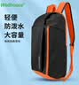 WELLHOUSE背包 户外大容量双肩包儿童学生旅行登山徒步休闲男女黑色 实拍图