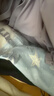 百图betu女装夏新款T恤海洋珠片绣印花短袖宽松纯棉T恤女2304T20 白色 M 实拍图