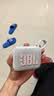 JBL GO4 音乐金砖四代 蓝牙音箱 户外便携音箱 电脑音响 iphone17pro适用 送朋友礼物小音箱 月光白 实拍图