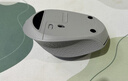 罗技（Logitech）M330 轻音鼠标 无线鼠标 办公鼠标 右手鼠标 带无线微型接收器 灰色 实拍图