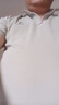 啄木鸟（TUCANO）短袖t恤男士商务休闲撞色翻领polo打底衫百搭上衣男装抹茶绿2XL 实拍图
