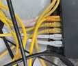 山泽 六类网线 CAT6类千兆纯铜扁平网线 电脑宽带家用监控网络连接成品跳线 白色0.5米BBP6005 实拍图