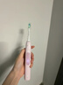 飞利浦（PHILIPS）毕雯珺推荐声波电动牙刷钻石3系 5倍洁齿5种模式 洁净刷头*2 520情人节礼物送女友HX5171/04粉 实拍图