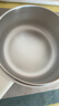 美的（Midea）电煮锅 小电锅 不锈钢0涂层电热锅 宿舍小锅多功能锅 1.6L学生寝室一体泡面小火锅XZC2017G 配蒸笼 实拍图