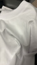 凡客诚品（VANCL）纯棉长袖T恤男春秋季圆领内搭衣服休闲宽松透气打底衫 白色 L 实拍图