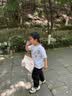 卡尔美（KELME）儿童防晒帽遮阳帽男女童防紫外线宝宝太阳帽夏沙滩大帽檐3-6-12岁 实拍图