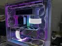雷利酷棱镜4代PRO星乐积木F1RS棱镜7pro12CM电脑机箱风扇正反叶无线拼接水冷散热/ARGB神光同步/PWM温控 星乐积木F1 黑色反向【单只装含线】 实拍图