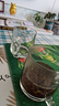 乐美雅玻璃杯咖啡杯耐热微波炉可用耐高温泡茶杯钢化把杯380ml*2 实拍图