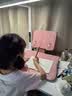 舒星坐姿矫正器小学生可托下巴写字姿势儿童正姿纠正防低头视力保护器写作业书写矫正弯腰驼背 悦目粉 实拍图