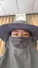 蕉下（beneunder）防晒帽男士遮阳帽子女全脸防晒面罩口罩渔夫帽钓鱼帽登山帽太阳帽 实拍图