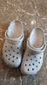 卡骆驰（CROCS）洞洞鞋经典款Clog檀健次同款男士夏季新款拖鞋凉鞋沙滩鞋女10001 10001-1FT-经典Clog/大气灰 43-44 (280mm) 实拍图