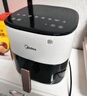 美的（Midea）智能空气炸锅蒸烤一体家用 可视触控全自动蒸汽嫩炸 免翻面空气炸锅大容量5.3L电炸锅  MF-KZC5388 实拍图