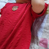 乖奇熊新生儿连体衣夏季薄款纯棉宝宝满月红色衣服婴儿哈衣和尚服空调服 晒单实拍图