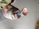 史努比（SNOOPY）儿童保温杯带吸管直饮男女小学生316不锈钢喝水杯子双盖壶500ml咖 实拍图