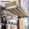 四季沐歌（MICOE）吸盘卫生间置物架毛巾架浴室厕所壁挂毛巾杆太空铝折叠浴巾架 实拍图