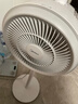 美的（Midea）【暴风循环】空气循环扇大风量摇头电风扇家用台式落地扇轻音卧室节能小风扇柔风轻羽扇 FGA24TQ 实拍图