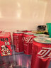 可口可乐（Coca-Cola）汽水 碳酸饮料 200ml*24罐  迷你摩登罐 新老包装随机发货 实拍图