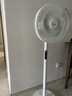 美的（Midea）【幸运草安睡1S】一级能效直流变频声控电风扇家用遥控卧室静音落地扇台式桌面抗菌大风力转页扇 实拍图