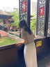 德玛纳【含天然亚麻】夏季气质大圆领短袖线衫宽松小个子针织衫女上衣 实拍图