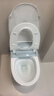 恒洁（HEGII）轻智能马桶静音冲带水箱虹吸式抗菌加热家用坐便器包安装送货 【随心贴款】静音冲+抗菌+一级水效HQ606 305坑距 （预留290-390mm） 实拍图