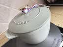 珐宝（staub）法国进口珐琅铸铁奶锅汤锅炖锅炒锅具饭釜锅尤加利绿16cm 1025325 实拍图