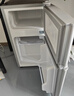 奥克斯小冰箱家用小型迷你冷藏冷冻两用出租房宿舍用节能省电寝室办公室电冰箱 【节能省电】176银色【高效保鲜 铜管速冷】56L 实拍图