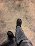特步（XTEP）运动拖鞋子男款情侣洞洞鞋男士外穿夏季凉拖鞋男 A043 黑色 44-45 实拍图
