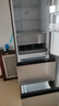 海尔（Haier）「真省电」310L三门冰箱抗菌净味一级能效风冷无霜BCD-310WGHD3E7WV(银)国家补贴 实拍图