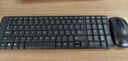 罗技（Logitech）MK220 键鼠套装 无线键鼠套装 办公键鼠套装  多媒体键鼠套装 带无线2.4G接收器 黑色 实拍图