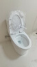 九牧（JOMOO）马桶家用一级水效防臭卫浴虹吸式马桶坐便器大冲力抗菌卫生间坐厕 镇店热卖【升级无棱】11370 305坑距(2515城包安装) 实拍图