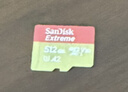 闪迪（SanDisk）512GB TF(MicroSD)内存卡4K极速金卡 A2 V30 U3 兼容大疆Pocket 4/Action 6运动相机 无人机存储卡 实拍图
