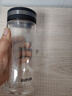 苏泊尔（SUPOR）双层玻璃杯办公泡茶杯男女士茶水分离杯车载水杯子办公泡茶杯子 实拍图