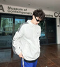 adidas经典三条纹运动连帽夹克外套男女春季阿迪达斯三叶草   亮白   S 实拍图