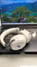 iKF V11 Pro7.1四模游戏耳机蓝牙无线头戴式7.1环绕音效有线电竞专用无畏契约fps听声辨位三角洲 白蓝 实拍图