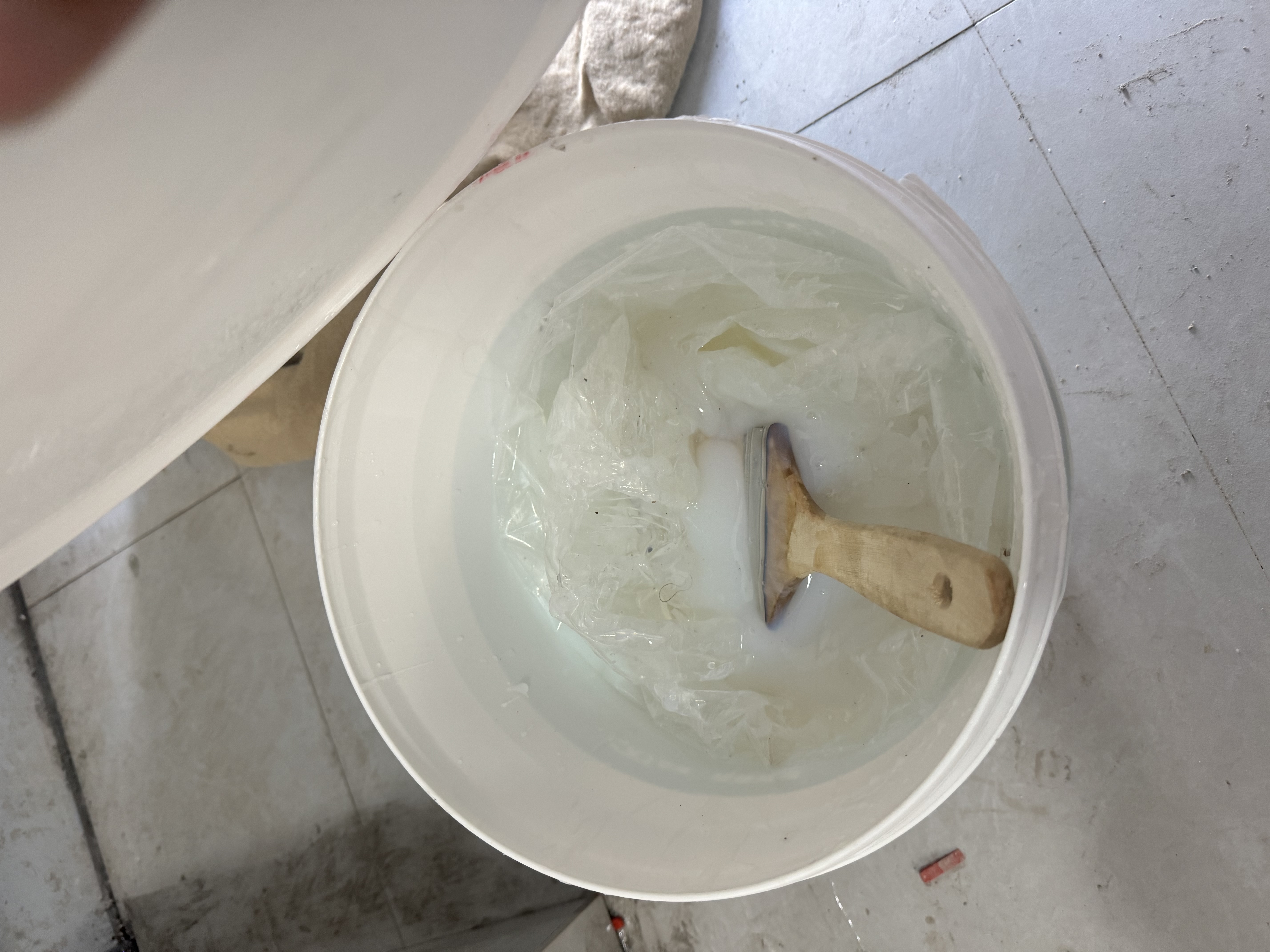 科顺（CKS）防水涂料透明防水胶外墙卫生间屋顶防水补漏胶10KG 实拍图
