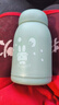 【抢】可爱卡通水杯女牛奶玻璃杯迷你小巧便携杯子简约水杯 蓝色萌萌兔330ml1只 实拍图