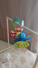 jollybaby小鸟飞飞安抚毛绒玩具婴幼儿推车挂件毛绒车载玩具床铃-孔雀 实拍图
