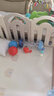 康百雀1-3岁婴儿宝宝学爬玩具男女孩铃铛引导爬行充气滚筒早教生日礼物 实拍图