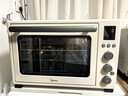 美的（Midea）多功能风炉电烤箱家用 空气炸锅烤箱一体机/40L大容量/四面搪瓷/热风循环/PT4012W二代 实拍图