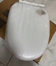 BSITN缓降马桶盖加厚u型坐便器盖板子通用老式座垫圈配件快拆家用B1111 实拍图